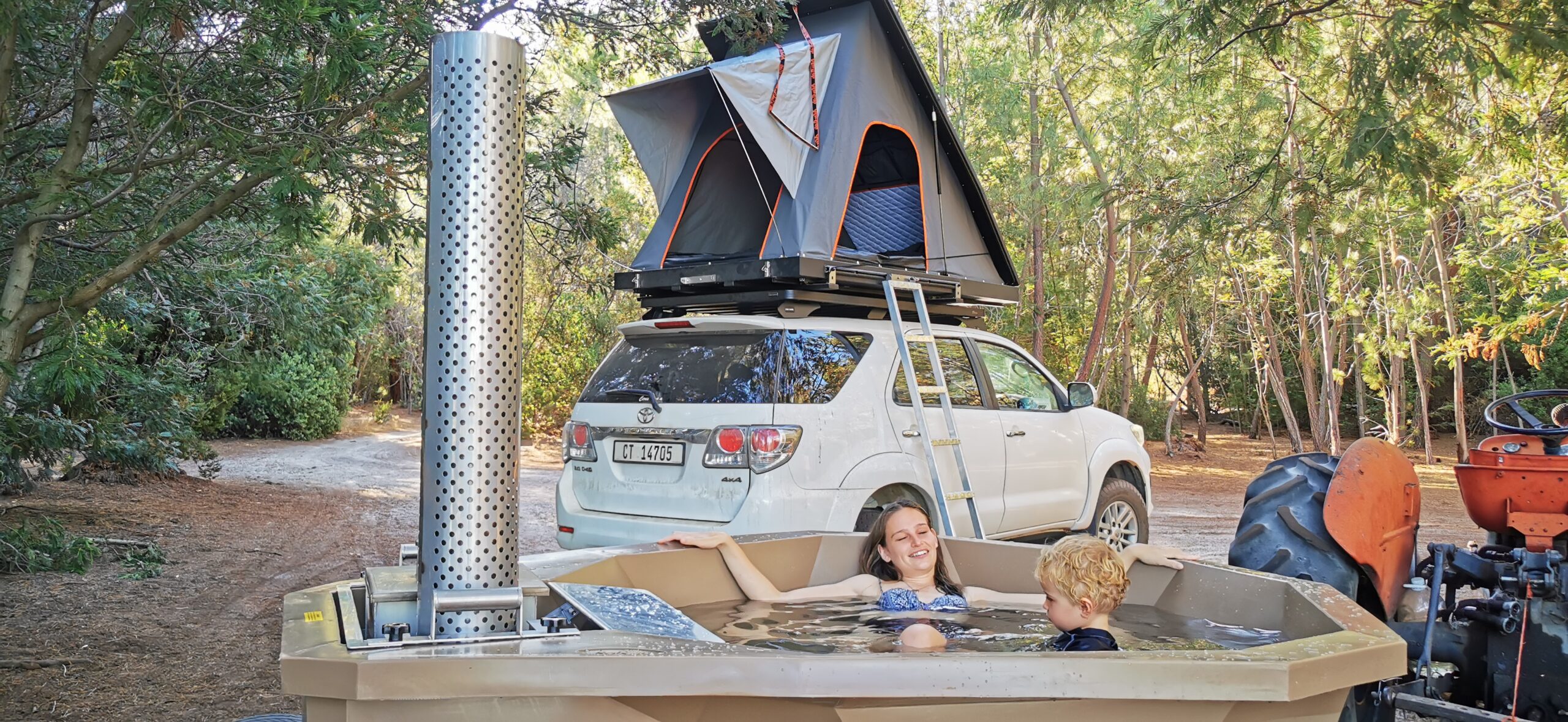 Petervale Guest Farm Hot Tub
